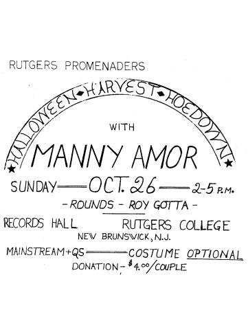 Halloween Harvest Hoedown with Manny Amor